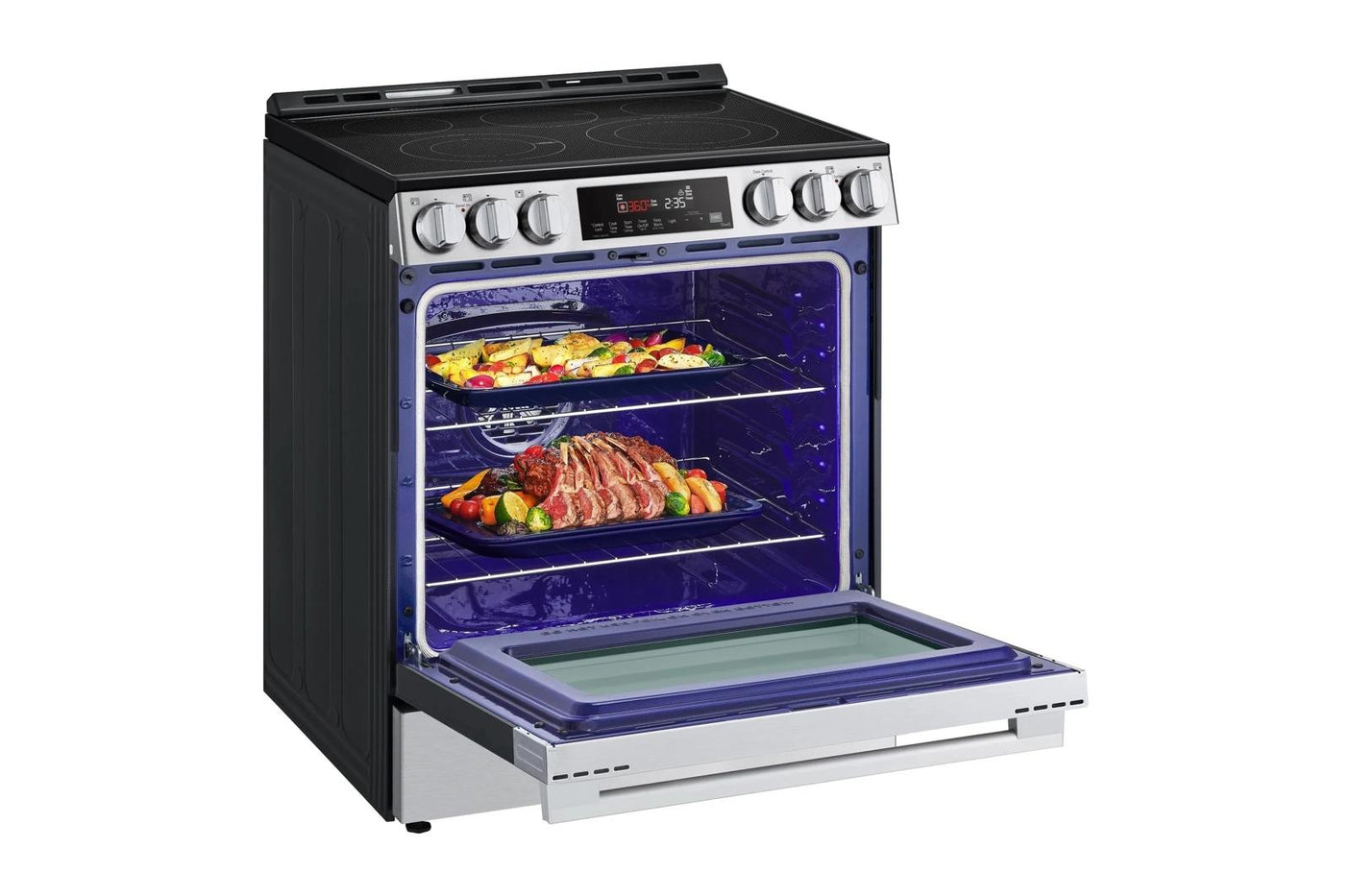 6.3 cu ft. Smart Electric Slide-in Range with Air Fry & EasyClean®