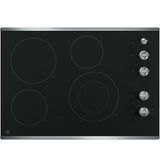 GE® 30" Built-In Knob Control Electric Cooktop