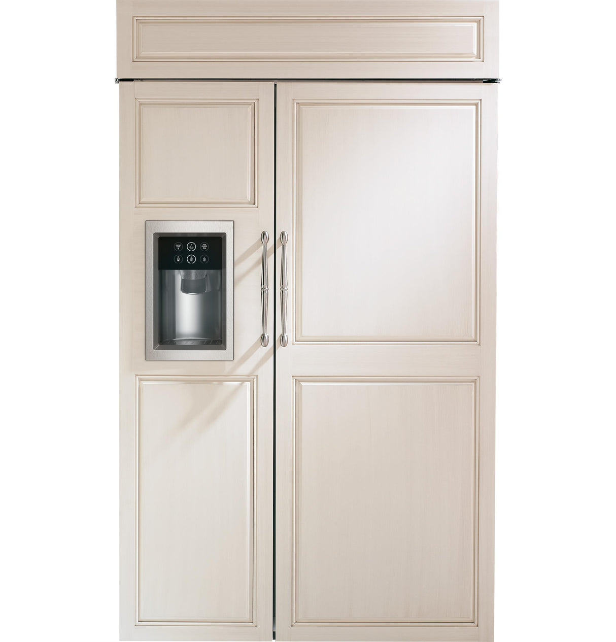 Monogram 48" Smart Built-In Side-by-Side Refrigerator with Dispenser
