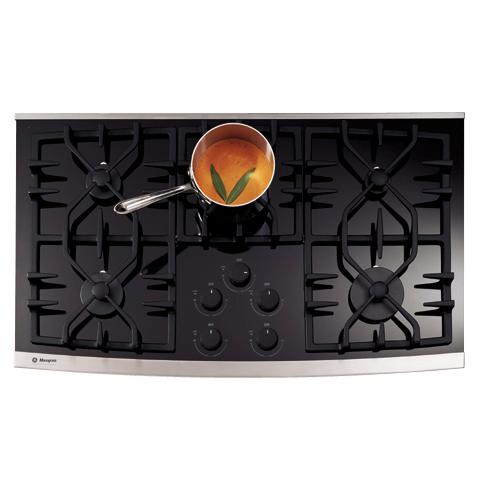 GE Monogram® 36" Gas on Glass Cooktop