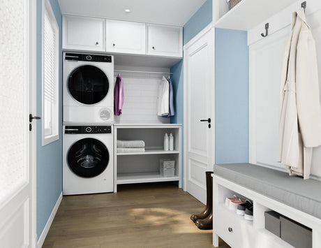 500 Series Compact Washer , White