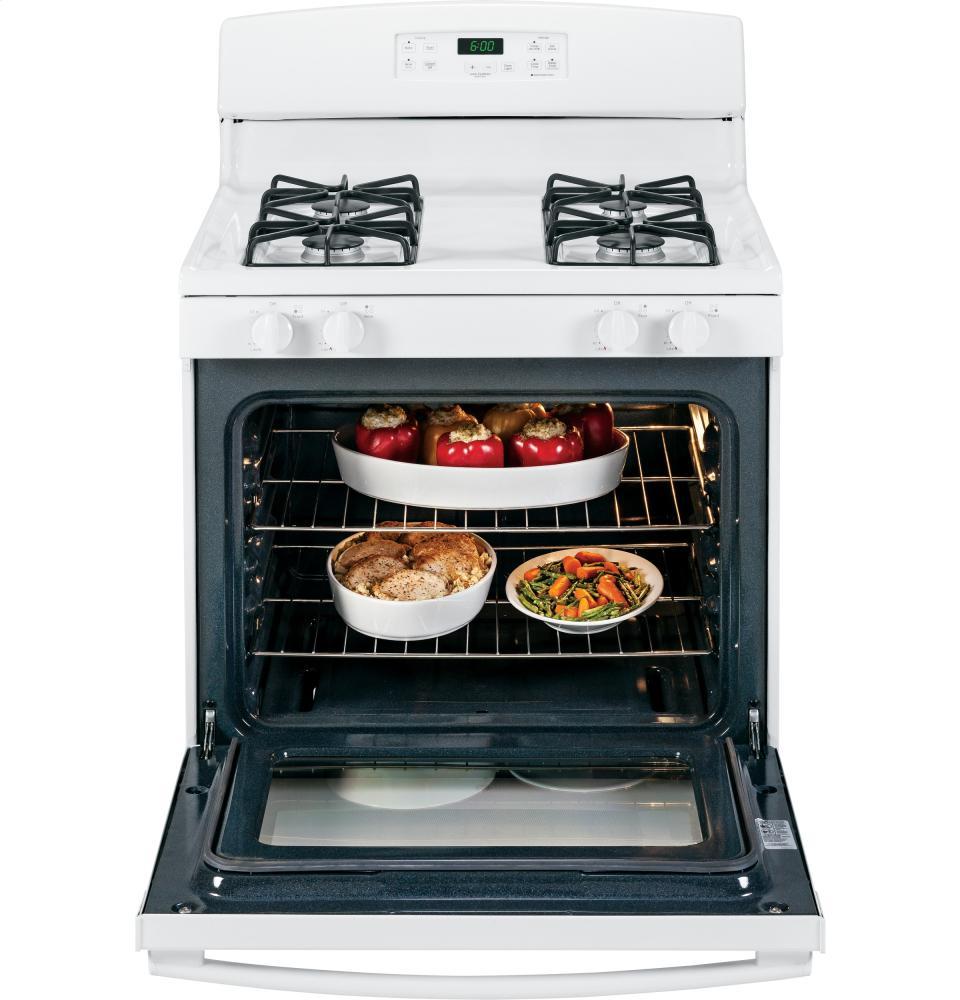 GE® 30" Free-Standing Gas Range