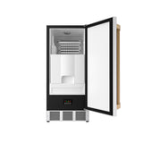 15 Inch Undercounter Built-in/freestanding Ice Maker In Stainless Steel/bronze  Gordon Ramsay Series