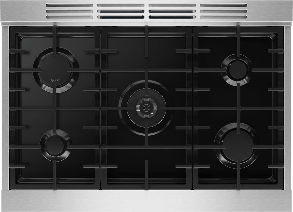 500 Series, Gas freestanding range, 36'', Stainless steel