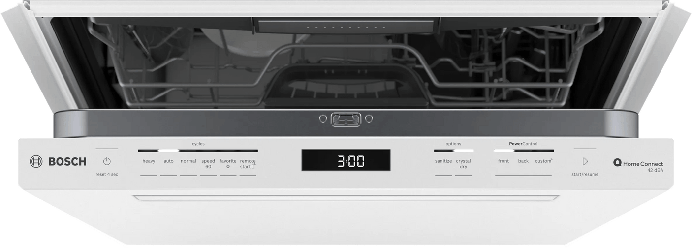 800 Series Dishwasher 24" White
