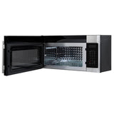 Forno Fornace 30-Inch Over the Range Convection Microwave, Stainless Steel - 1.5 cu.ft, 300 CFM Vent, Touch Control, LED Light
