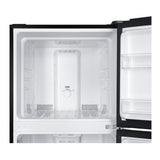 Verona VEFTF2412RBK 24 inch Top Freezer Refrigerator with 12 cu. ft. Total Capacity, Reversible Doors, Recessed Handle, Energy Star (Black)