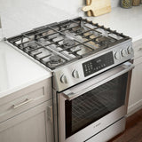 800 Series Dual Fuel Slide-in Range 30" Stainless Steel