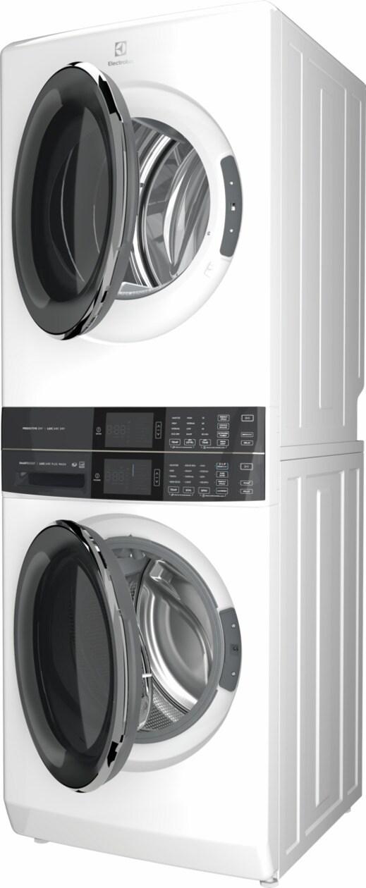 Laundry Tower Single Unit Front Load 4.5 Cu. Ft. Washer & 8 Cu. Ft. Electric Dryer