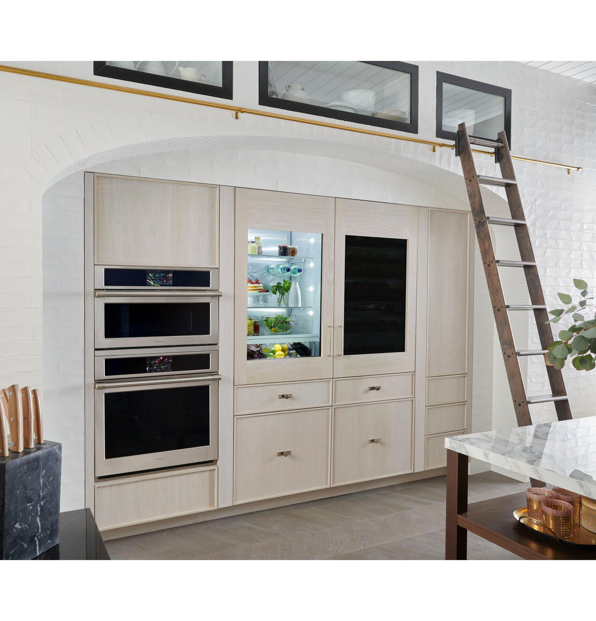 Monogram 30" Integrated Panel-Ready Refrigerator (for Single or Dual Installation)