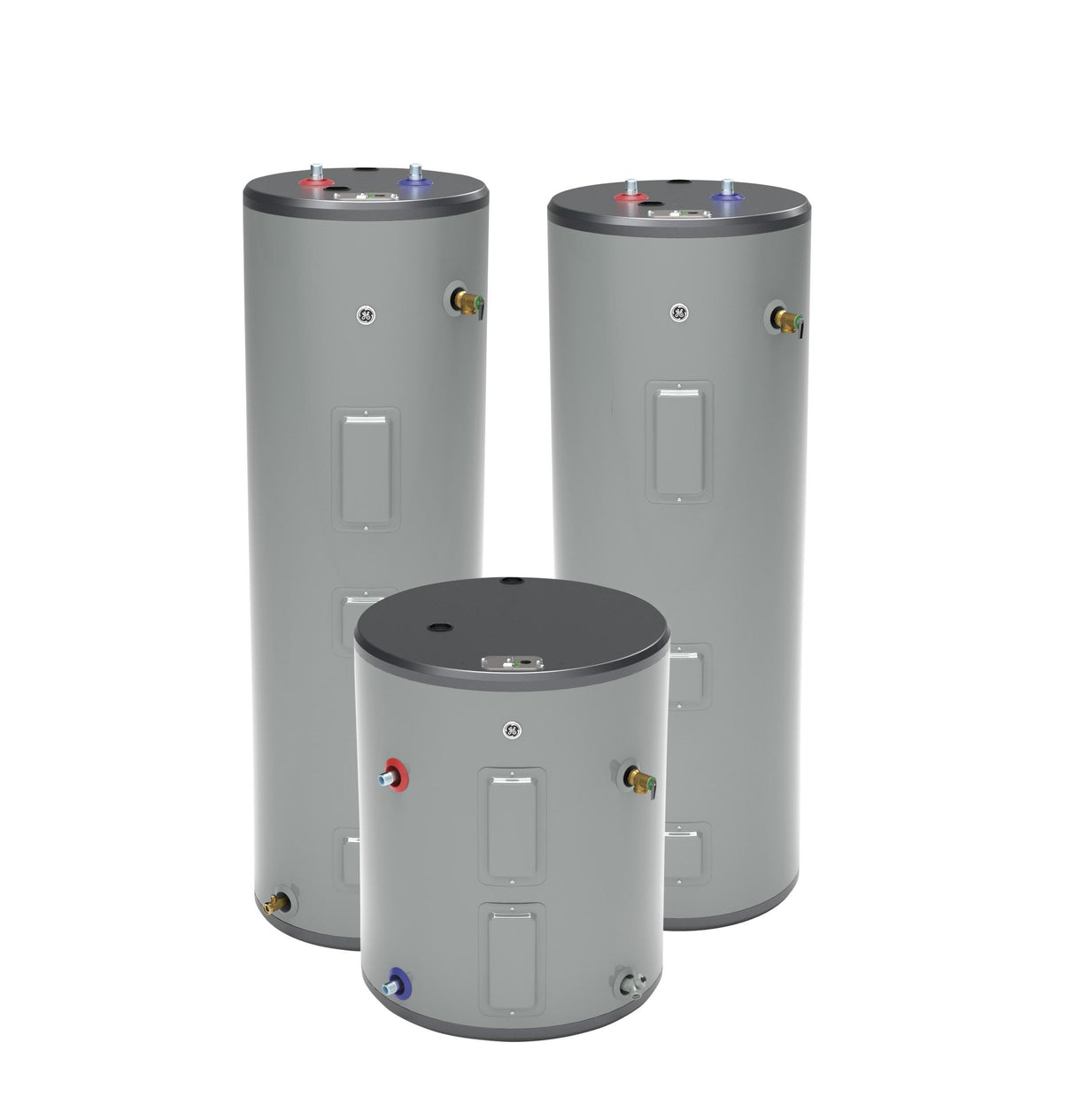GE® 36 Gallon Top Port Lowboy Electric Water Heater