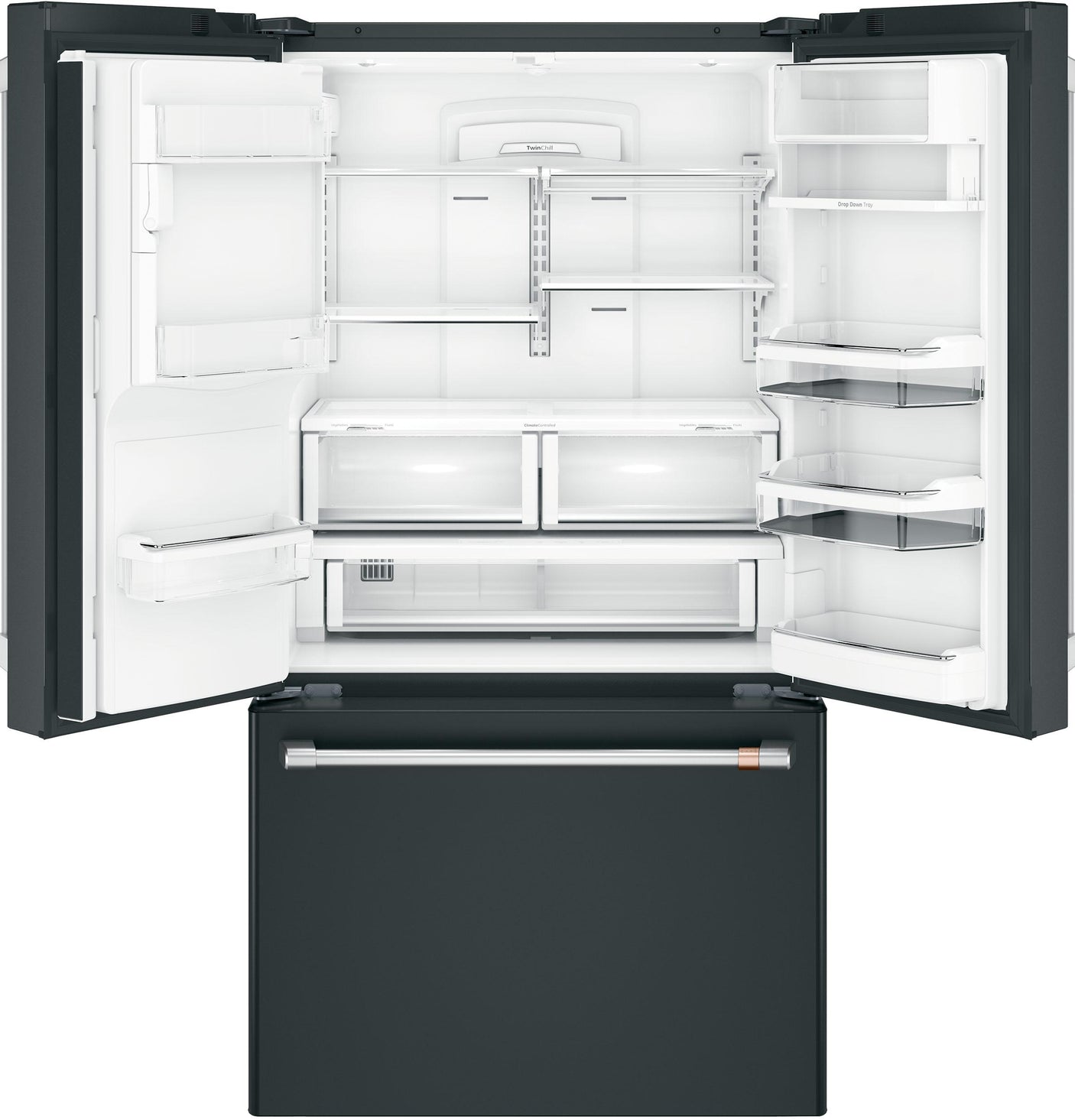 Café™ ENERGY STAR® 22.1 Cu. Ft. Smart Counter-Depth French-Door Refrigerator with Hot Water Dispenser