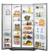 27 cu. ft. Side-by-Side Refrigerator with a 10-year limited parts compressor warranty