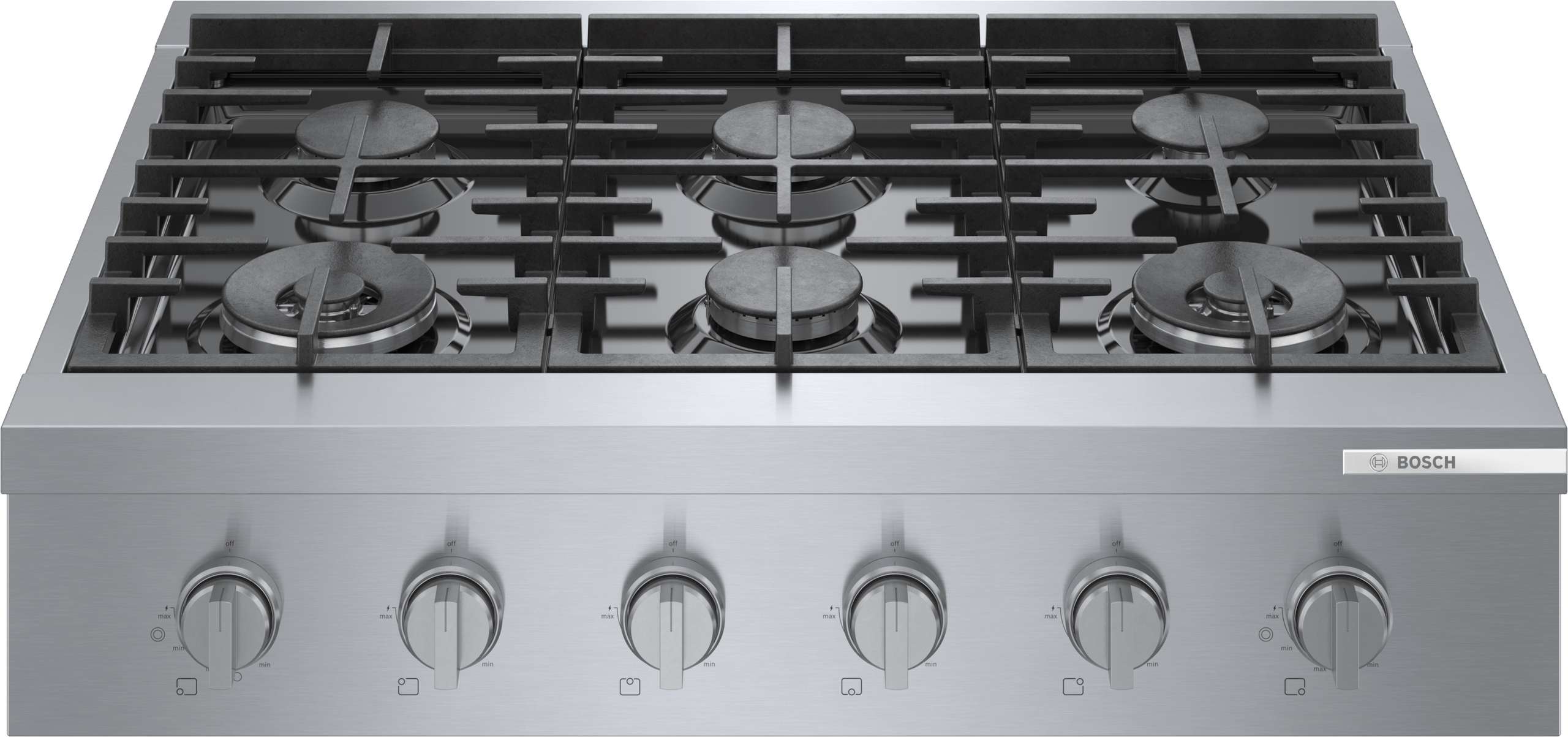 800 Series Gas Rangetop 36 " Stainless steel