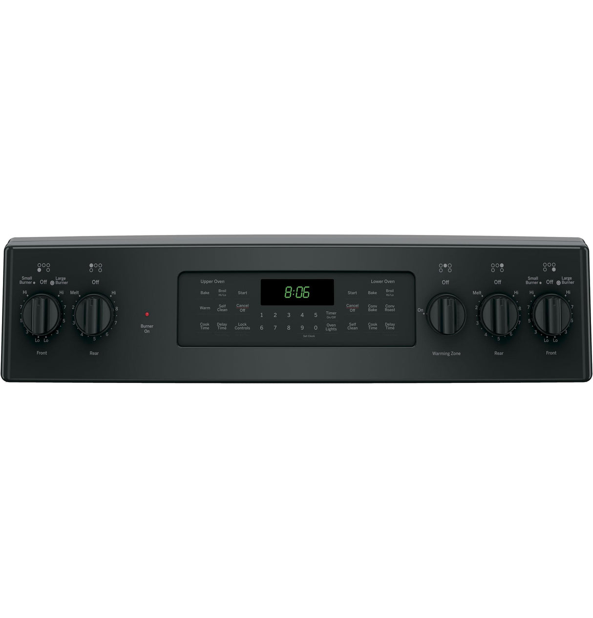 GE® 30" Free-Standing Electric Double Oven Convection Range