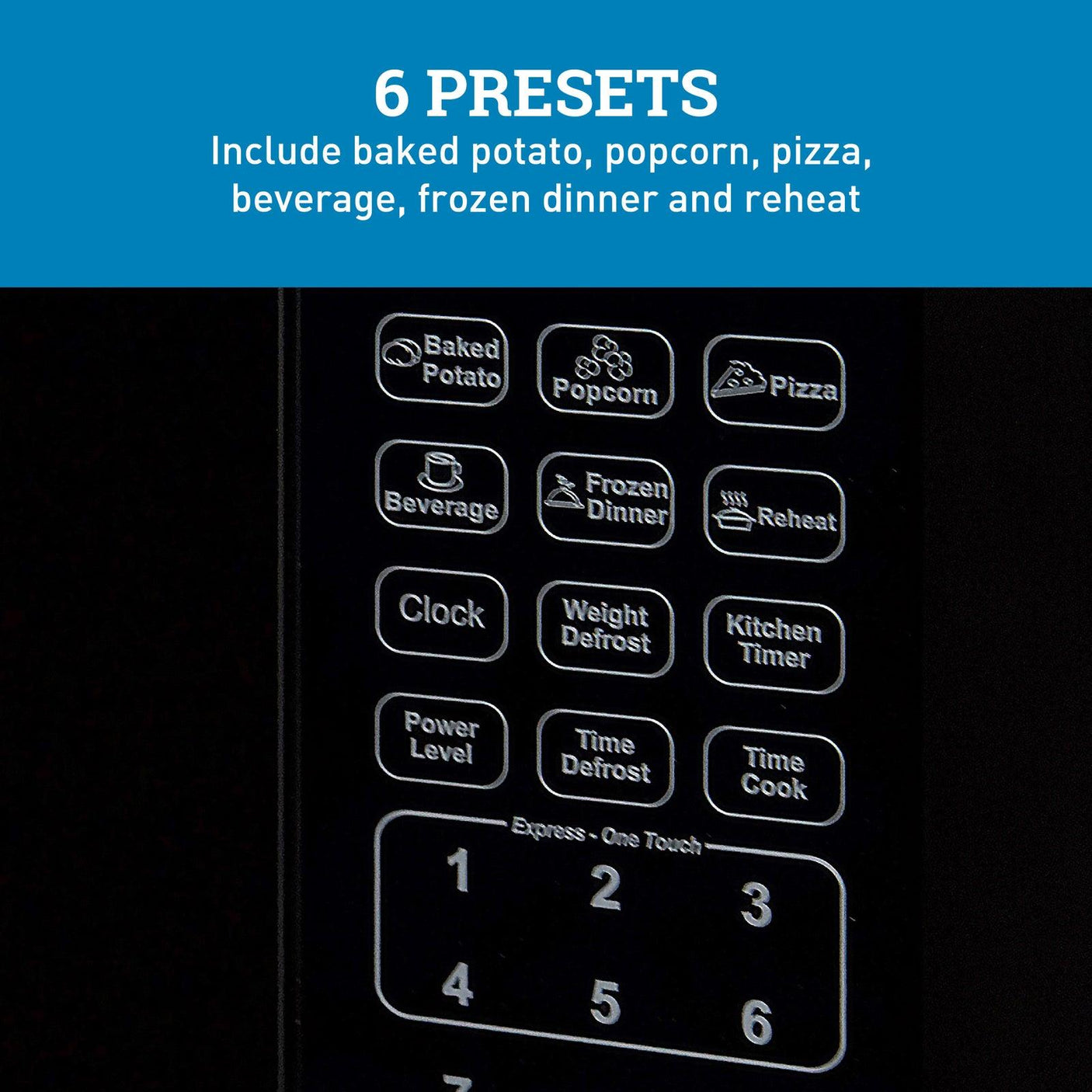 Avanti 1.1 cu. ft. Microwave Oven - Black
