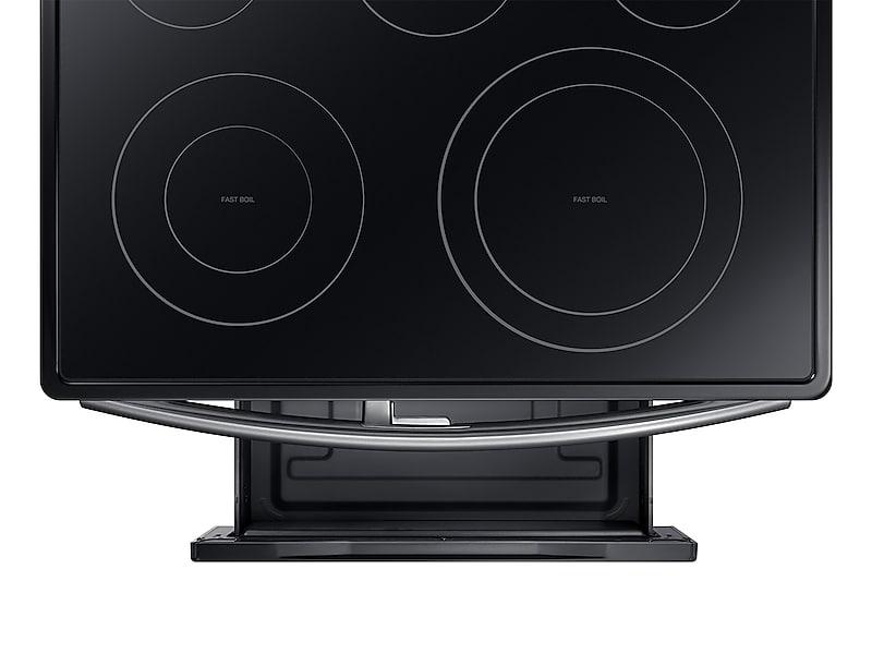 5.9 cu ft. Smart Freestanding Electric Range with Flex Duo™ & Dual Door in Black Stainless Steel