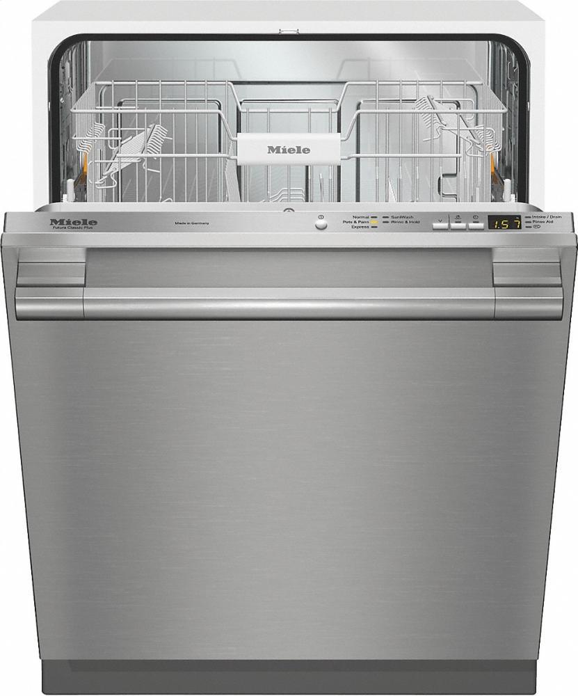 G 4975 Vi SF AM Fully-integrated, full-size dishwasher with hidden control panel, cutlery basket and custom panel and handle ready