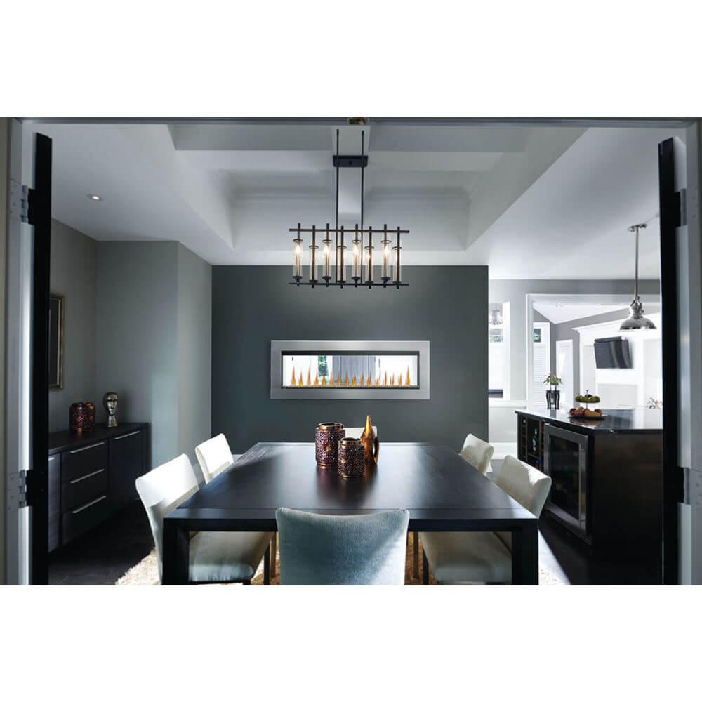 CLEARion? Elite 50 See Through Built-in Electric Fireplace