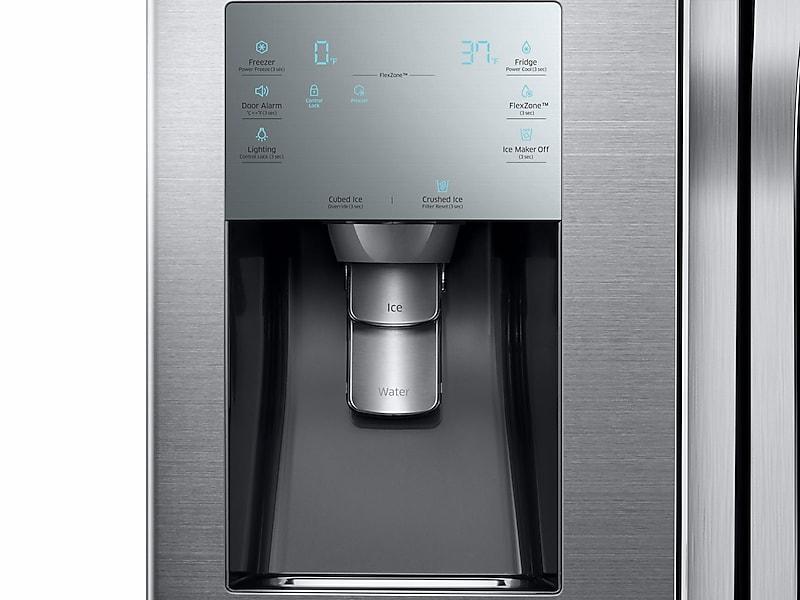 28 cu. ft. 4-Door Flex™ Refrigerator with FlexZone™ in Stainless Steel