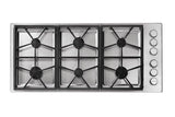 46" Professional Gas Cooktop, Liquid Propane