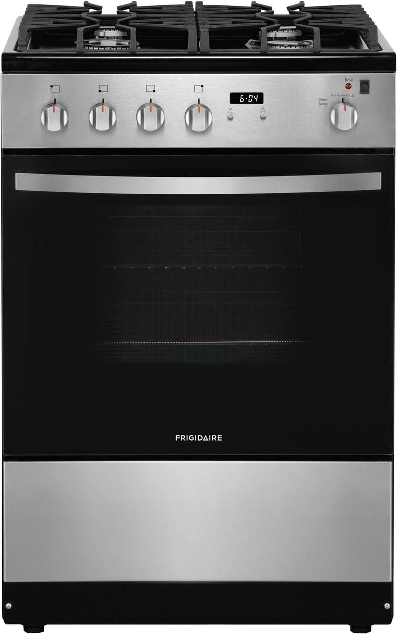 24" Front Control Freestanding Gas Range