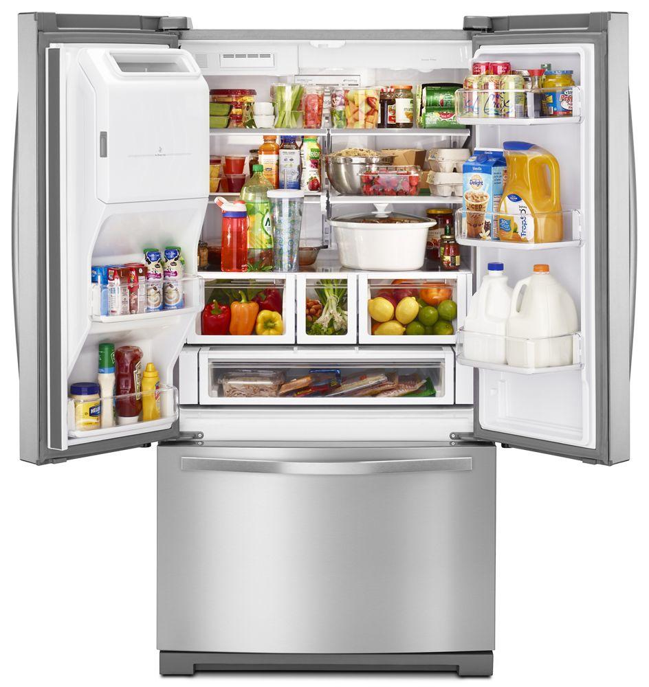 36-inch Wide French Door Bottom Freezer Refrigerator with Dual Icemakers - 27 cu. ft.