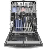 GE® ENERGY STAR® Top Control with Stainless Steel Interior Dishwasher with Sanitize Cycle & Dry Boost with Fan Assist