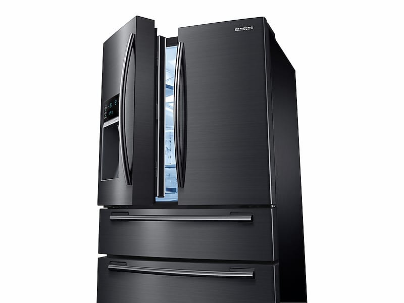 25 cu. ft. 4-Door French Door Refrigerator in Black Stainless Steel