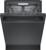 800 Series Dishwasher 24" Brushed black steel anti-fingerprint