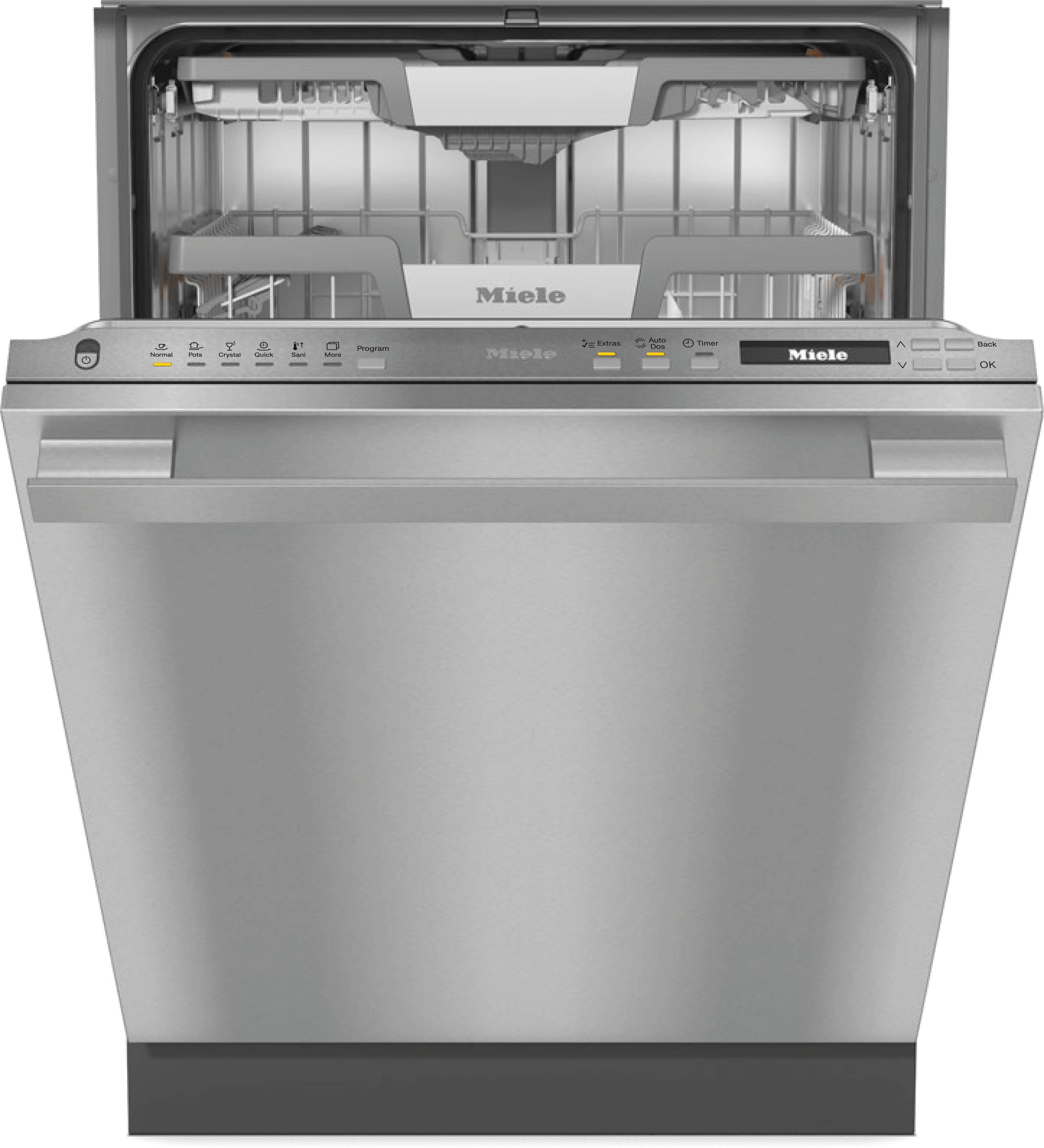 G 7196 SCVi SF AutoDos Stainless Steel. - Fully integrated dishwashers in standard size with Automatic Dispensing thanks to AutoDos with integrated PowerDisk.