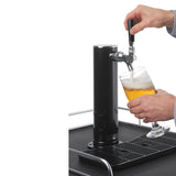 Danby 5.4 cu. ft. Single Tap Keg Cooler in Stainless Steel Look