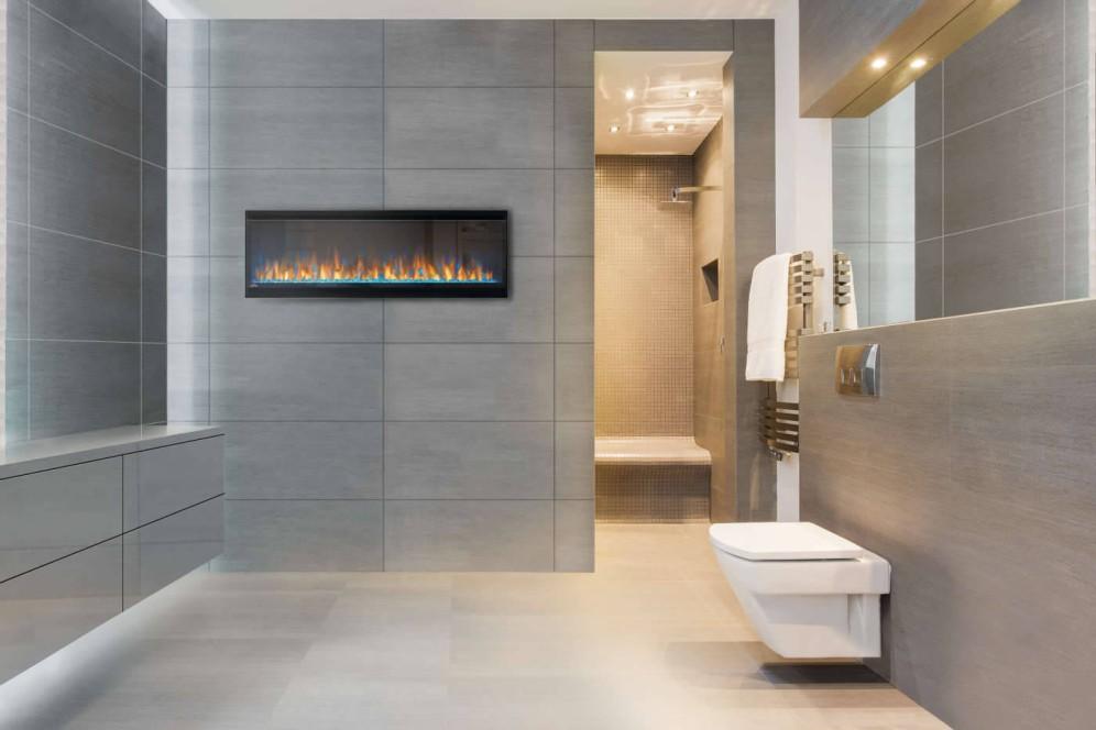 Alluravision 50 Slimline Wall Hanging Electric Fireplace