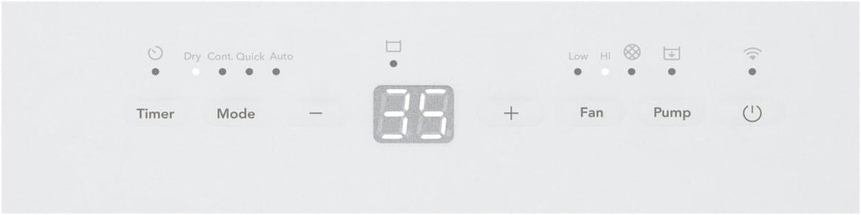 50 Pint Built-In Pump Dehumidifier