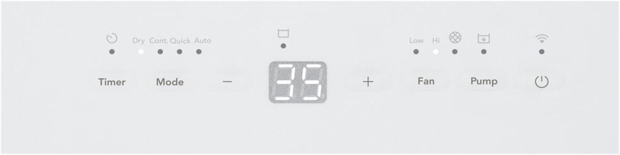 50 Pint Built-In Pump Dehumidifier