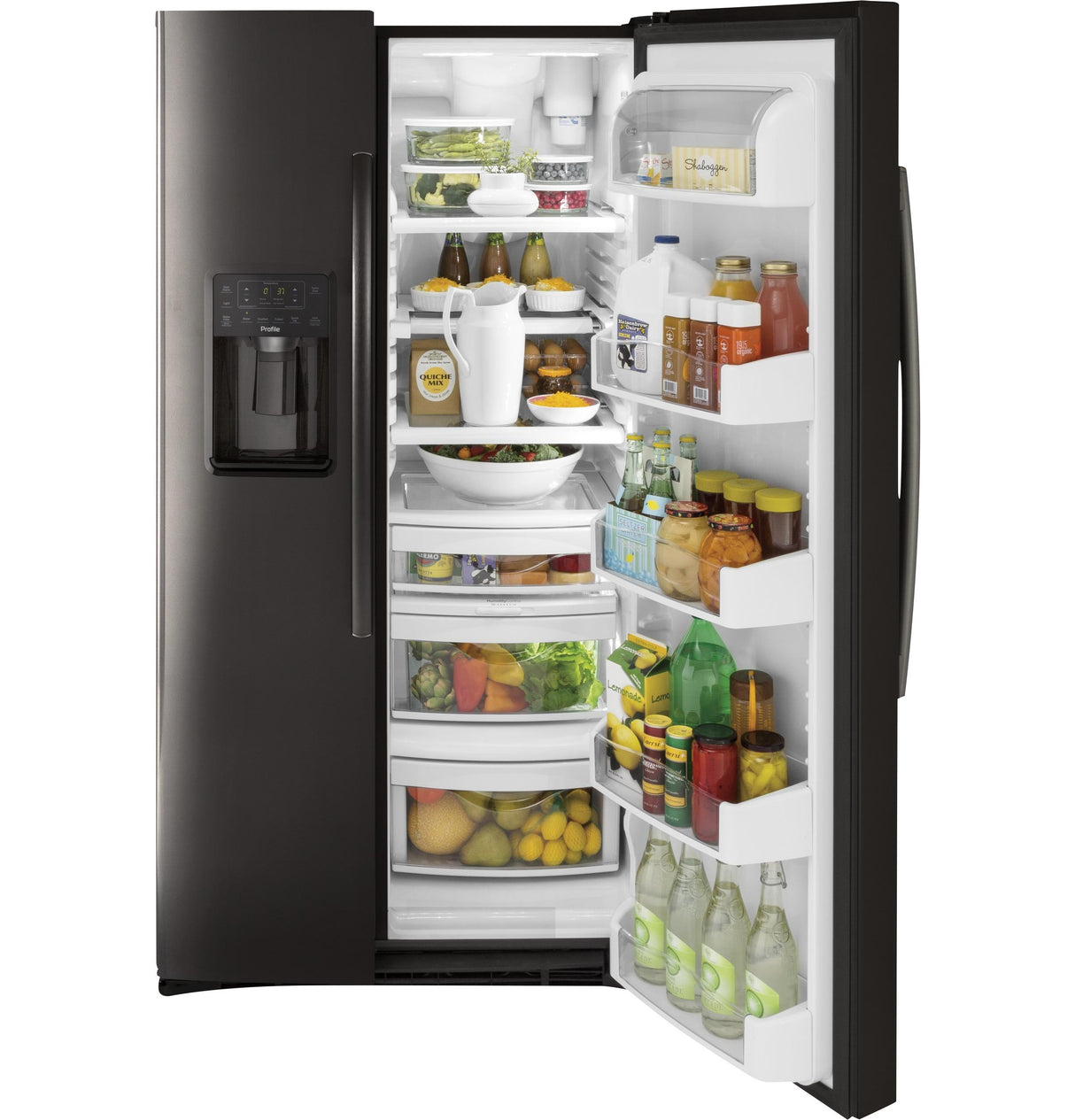 GE Profile™ Series ENERGY STAR® 25.3 Cu. Ft. Side-by-Side Refrigerator
