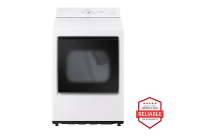 7.3 cu. ft. Ultra Large Capacity Rear Control Electric Dryer with AI Sensing and ThinQ® Smart Features