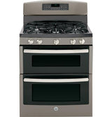 GE® 30" Free-Standing Gas Double Oven Range