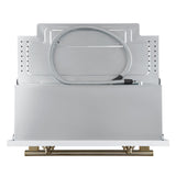 Forno Vomero 30-Inch Wall Oven, White, 5 cu.ft Capacity, 3550 Watts Convection, Mechanical Controls, Manuel Steam Clean