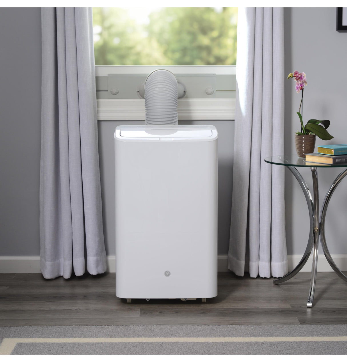 GE® 8,500 BTU Portable Air Conditioner with Dehumifier and Remote, White