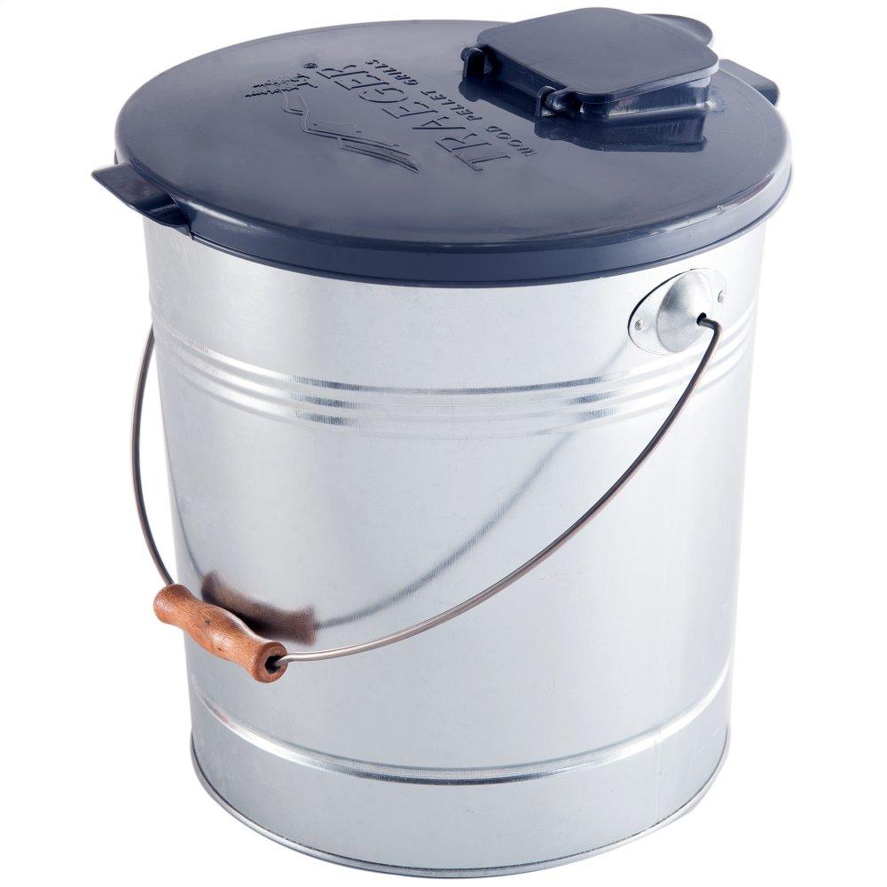 Traeger Wood Pellet Storage - Metal Bucket