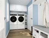 500 Series Compact Washer , White