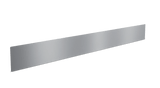 Stainless-steel toe-kick panel - for high-quality paneling of bases on KFMC 3xxx models.