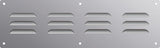 Set of 4 Stainless Steel louvered vent covers
