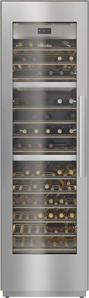 KWT 2612 SF Stainless steel/CleanSteel - MasterCool Wine Conditioning Unit For high-end design and technology on a large scale.