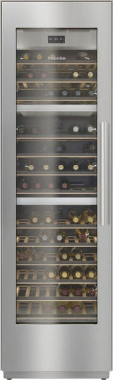 KWT 2612 SF Stainless steel/CleanSteel - MasterCool Wine Conditioning Unit For high-end design and technology on a large scale.