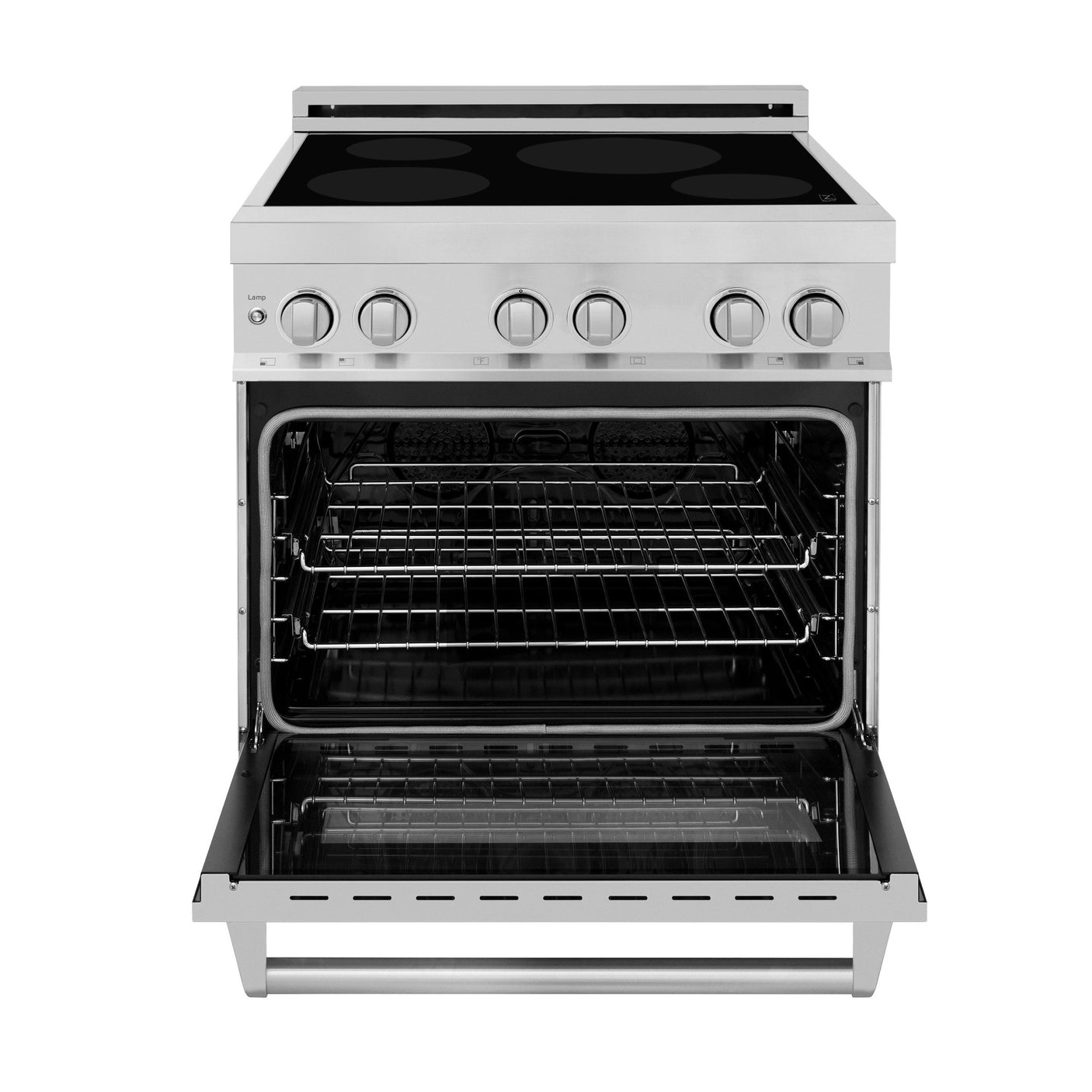 ZLINE 30" 4.0 cu. ft. Induction Range with a 4 Element Stove and Electric Oven in Stainless Steel (RAIND-30) [Color: Stainless Steel]