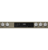 GE® 30" Slide-In Front-Control Convection Gas Range with No Preheat Air Fry and EasyWash™ Oven Tray