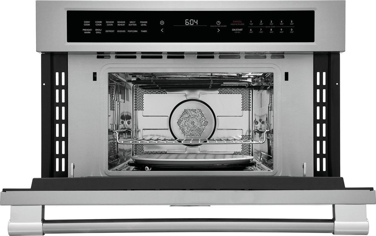 30" Built-In Convection Microwave Oven with Drop-Down Door
