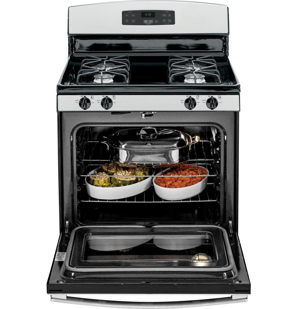 GE® 30" Free-Standing Gas Range